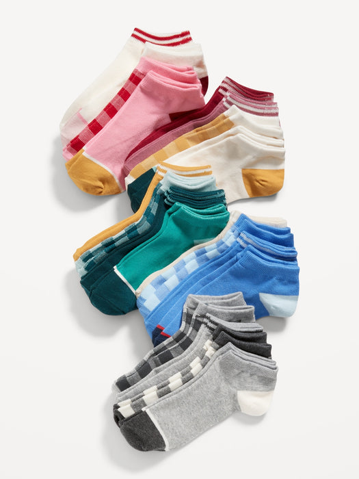 Ankle Socks 20-Pack for Girls