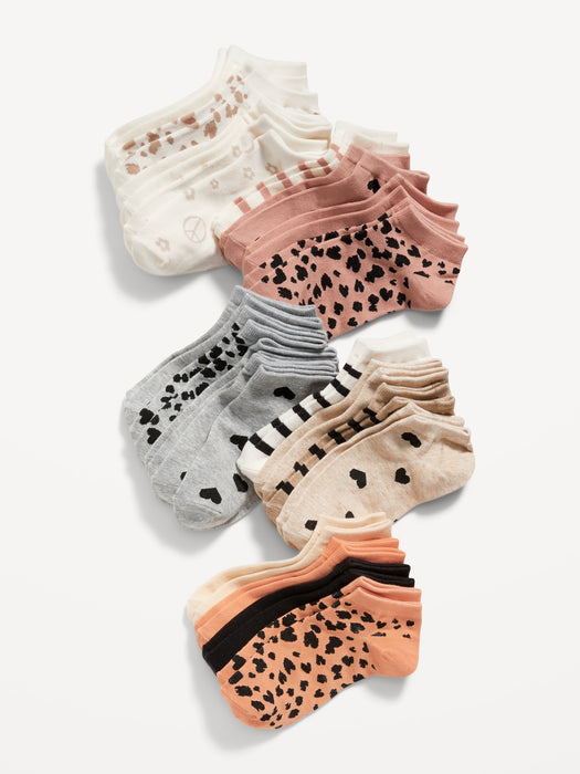 Ankle Socks 20-Pack for Girls