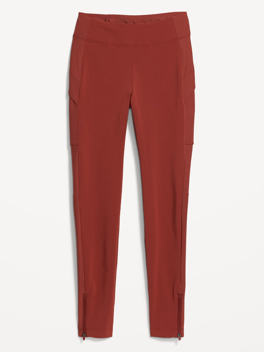 High-Waisted All-Seasons StretchTech 7/8-Length Hybrid Ankle Pants for Women