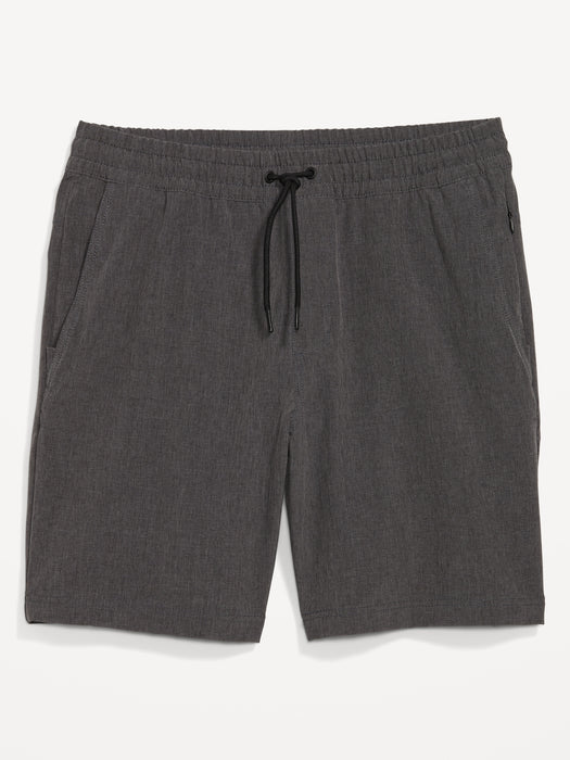 StretchTech Water-Repellent Jogger Shorts for Men -- 9-inch inseam
