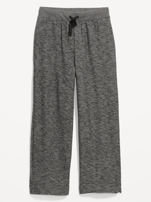 High-Waisted Cropped Straight Sweatpants for Women
