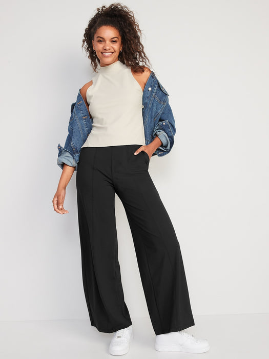 High-Waisted PowerSoft Wide-Leg Pants