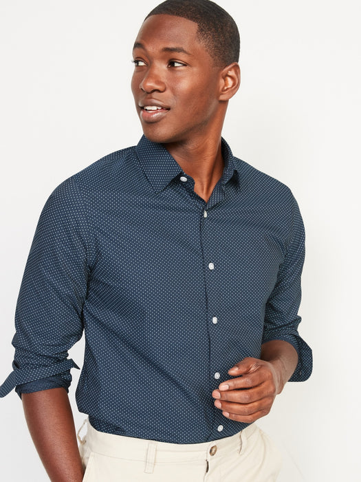 Slim-Fit Pro Signature Performance Dress Shirt for Men