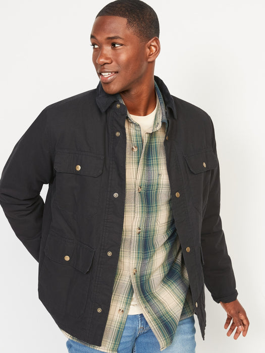Canvas Cozy-Lined Barn Coat for Men