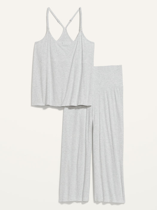 Unisex Thermal-Knit Henley Bodysuit and Leggings for Baby