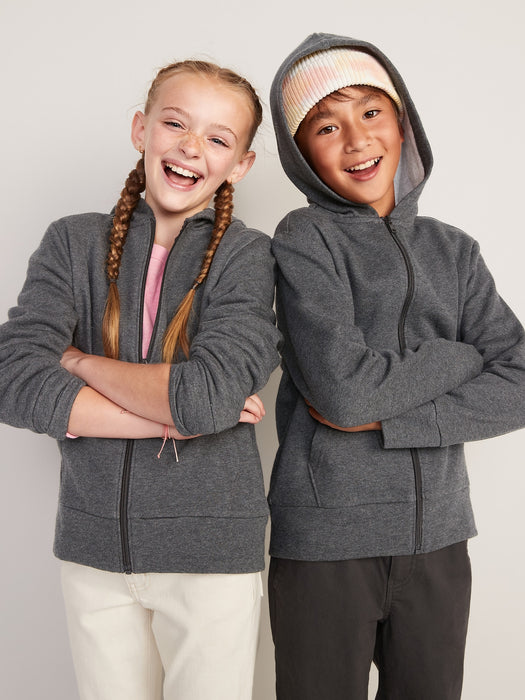 Gender-Neutral Zip Hoodie for Kids