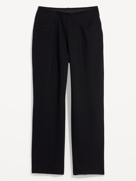 Extra High-Waisted Stevie Straight Pants