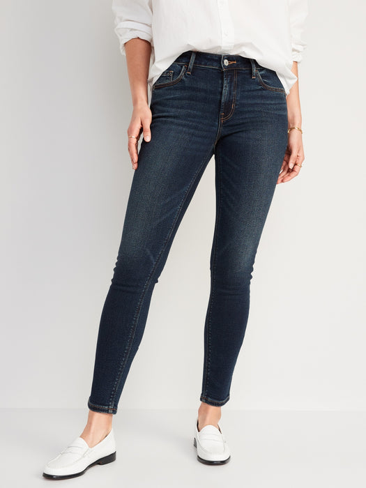 Mid-Rise Rockstar Super-Skinny Jeans for Women