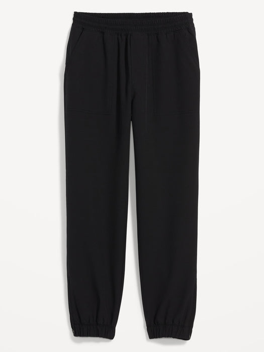 High-Waisted All-Seasons StretchTech Water-Repellent Jogger Pants for Women