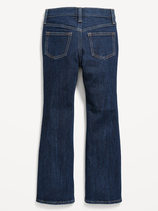 Built-In Tough High-Waisted Flare Jeans for Girls