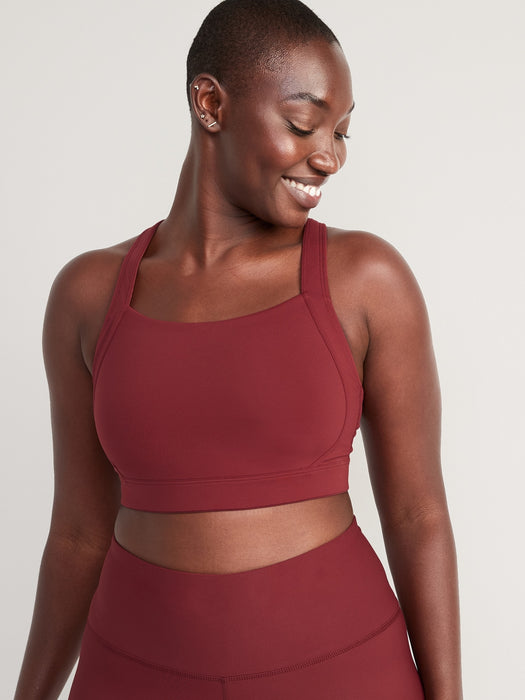 High Support PowerSoft Convertible Sports Bra for Women 2X-4X