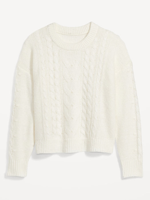 Cable-Knit Sweater for Women