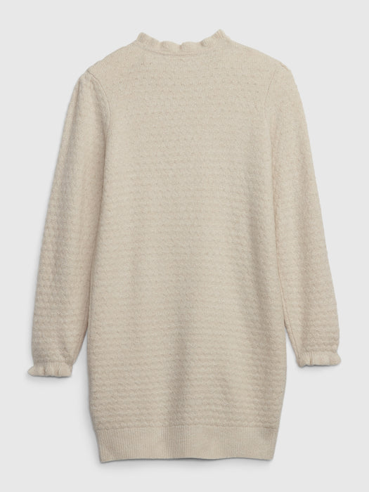 Kids Shiny Textured Dress