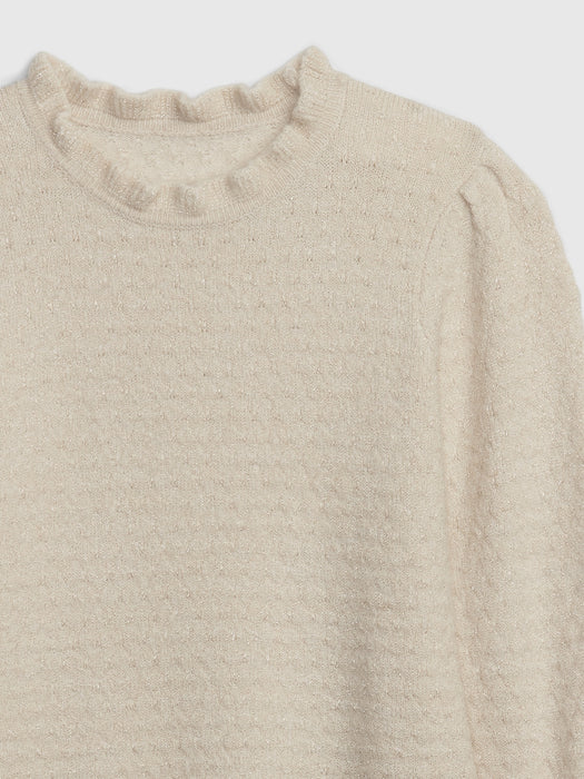 Kids Shiny Textured Dress