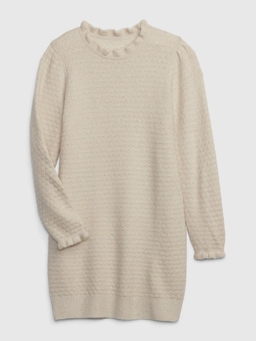 Kids Shiny Textured Dress