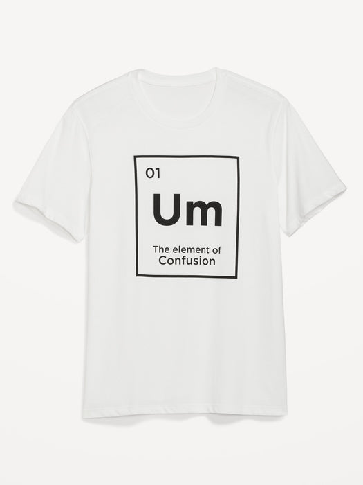 Soft-Washed Graphic T-Shirt for Men