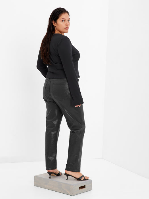 Sky High Rise Foil Vintage Slim Jeans