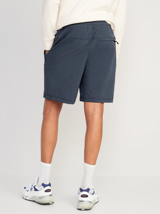 StretchTech Water-Repellent Jogger Shorts for Men -- 9-inch inseam