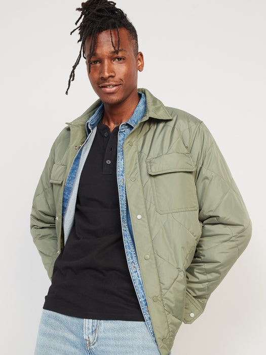 Rotation Long-Sleeve Henley T-Shirt for Men