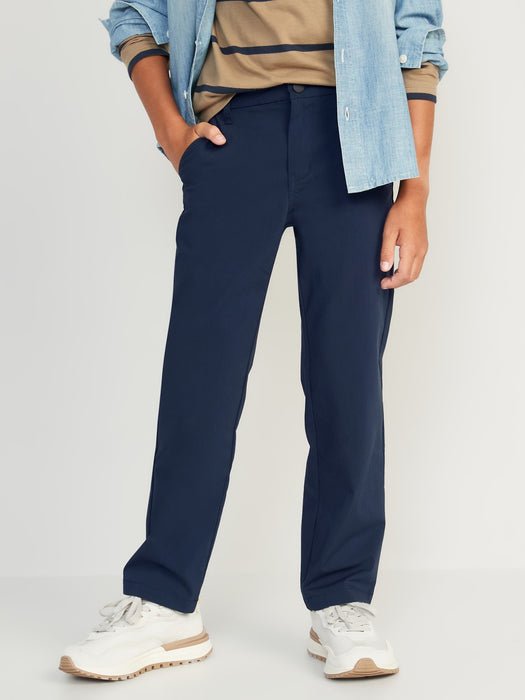 Straight Built-In Flex Tech School Uniform Pants for Boys