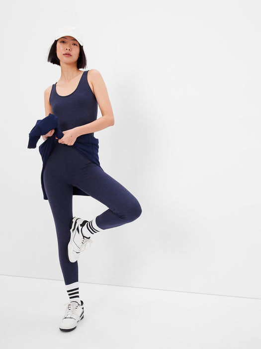 GapFit Brushed Jersey One-Piece Bodysuit