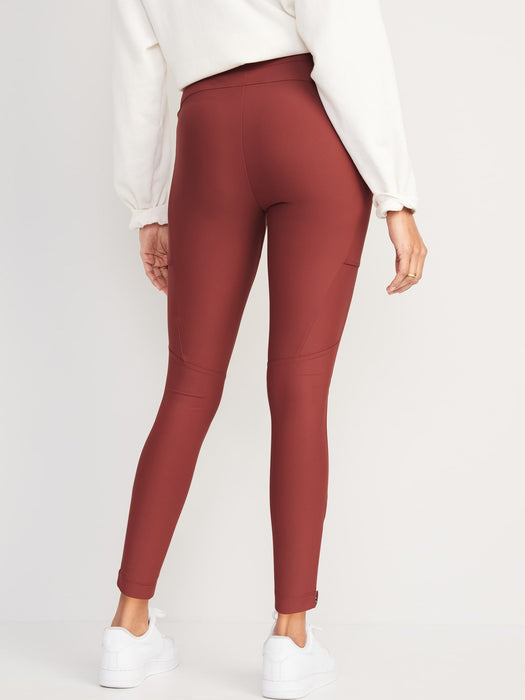High-Waisted All-Seasons StretchTech 7/8-Length Hybrid Ankle Pants for Women