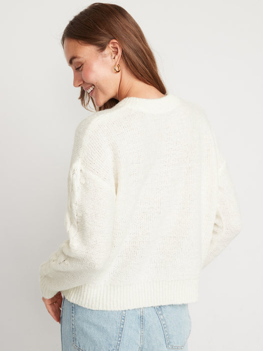 Cable-Knit Sweater for Women