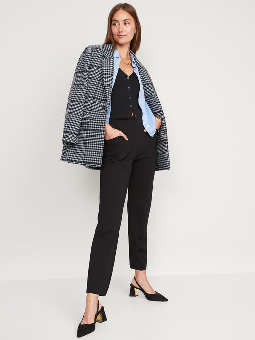 Extra High-Waisted Stevie Straight Pants