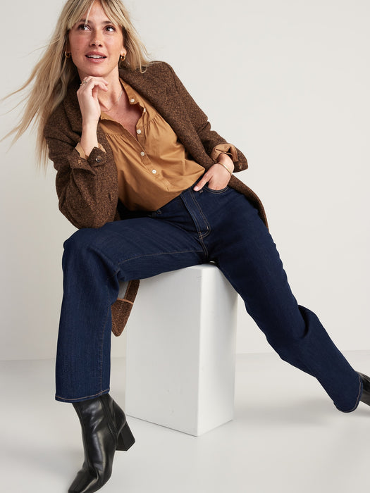 High-Waisted Wow Loose Jeans