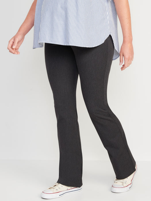 Maternity Full-Panel Pixie Flare Pants