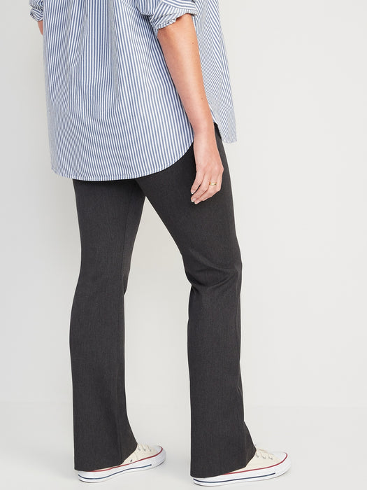 Maternity Full-Panel Pixie Flare Pants