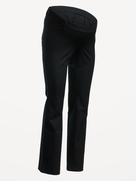 Maternity Side Panel Pixie Flare Pants