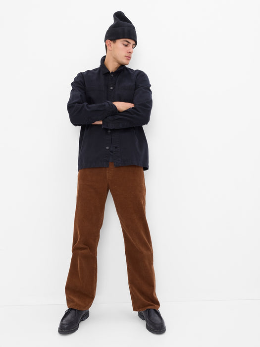 '90s Loose Corduroy Pants with Washwell