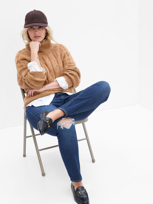 Mid Rise True Skinny Jeans