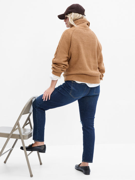 Mid Rise True Skinny Jeans