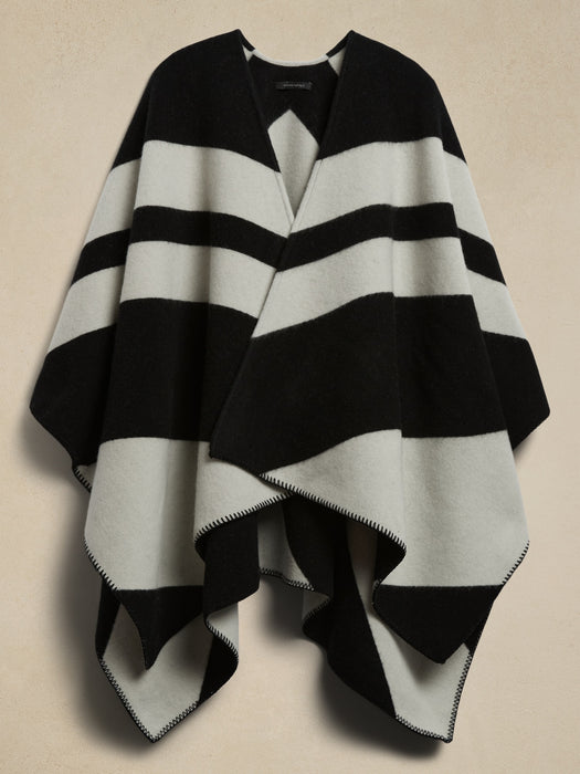 Raya Wool Poncho