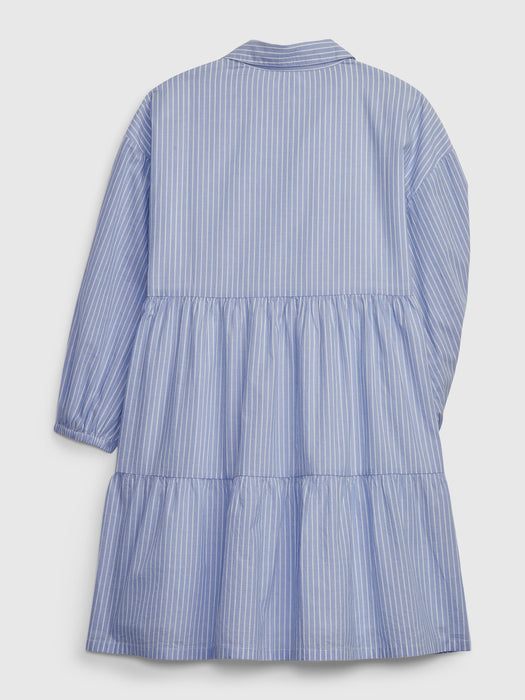 Kids Tiered Shirtdress