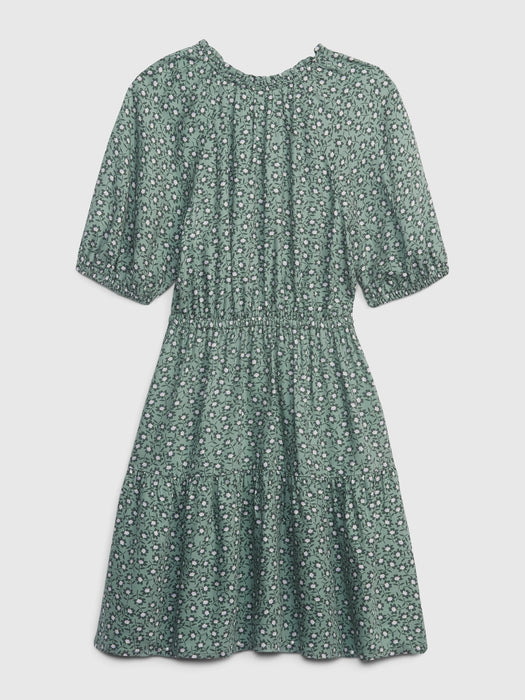 Kids Ruffle Tiered Dress