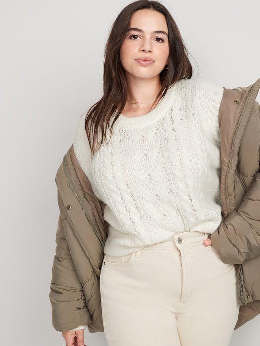 Cable-Knit Sweater for Women