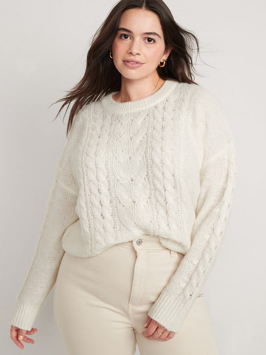 Cable-Knit Sweater for Women