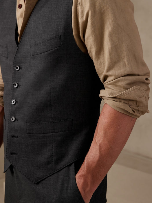 Signature Italian Nailhead Suit Vest