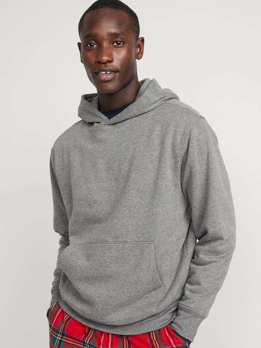 Oversized Thermal-Lined Pullover Hoodie for Men