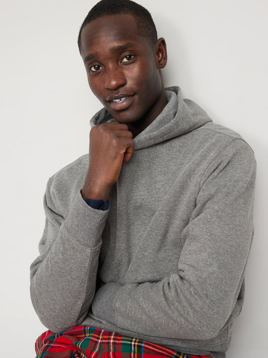 Oversized Thermal-Lined Pullover Hoodie for Men