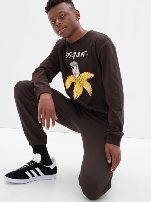 Jean-Michel Basquiat Teen Graphic T-Shirt