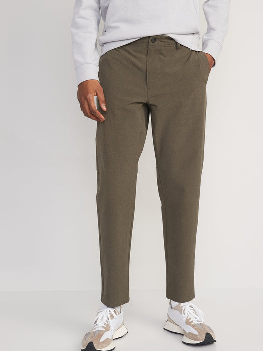 StretchTech Water-Repellent Loose Taper Ankle Pants for Men