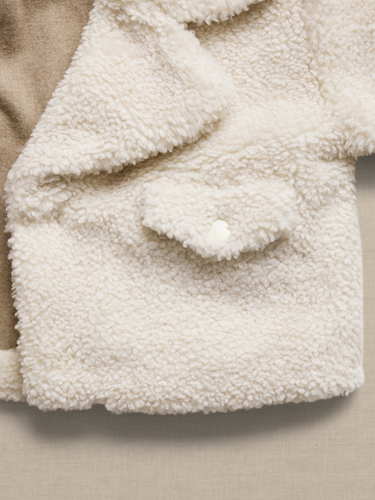 Sherpa Coat for Baby