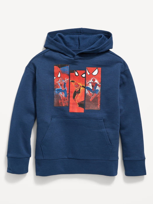 Gender-Neutral Licensed Pop-Culture Pullover Hoodie for Kids
