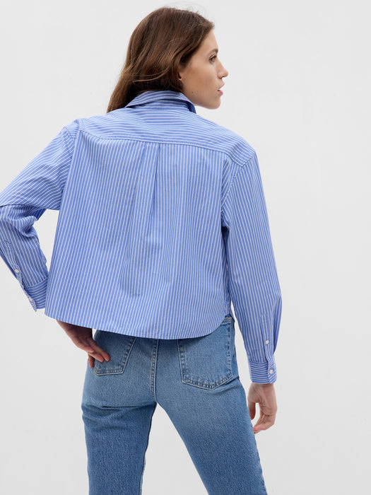 100% Organic Cotton Cropped Shirt
