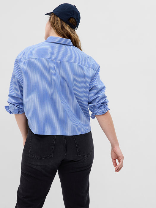 100% Organic Cotton Cropped Shirt
