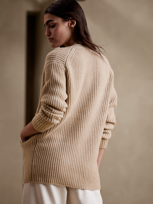 Curio Relaxed Cashmere Cardigan